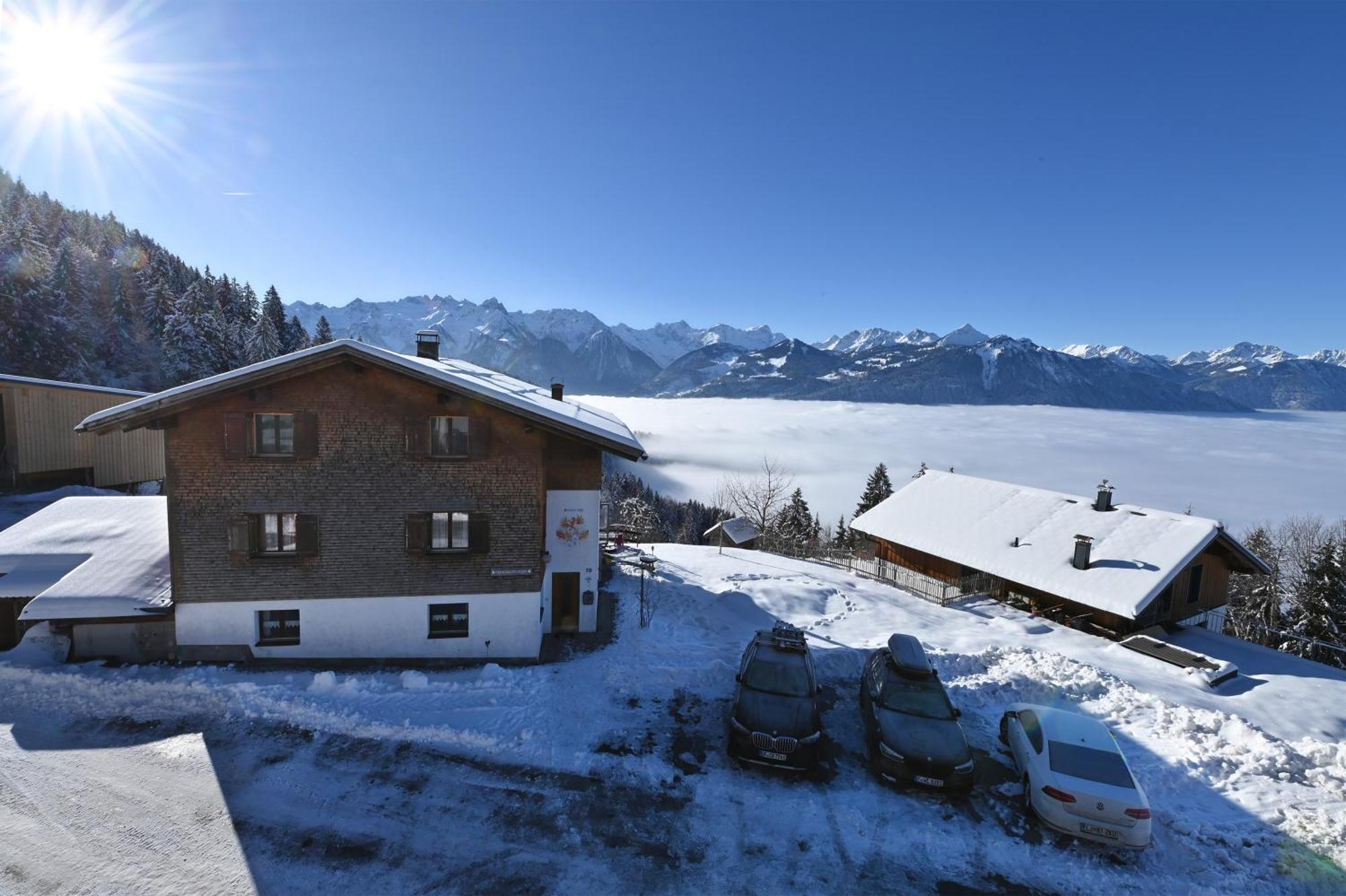 Berghof Burtscher Ludesch Exteriér fotografie